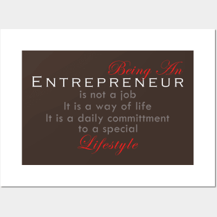 Life of an Entrepreneur Posters and Art